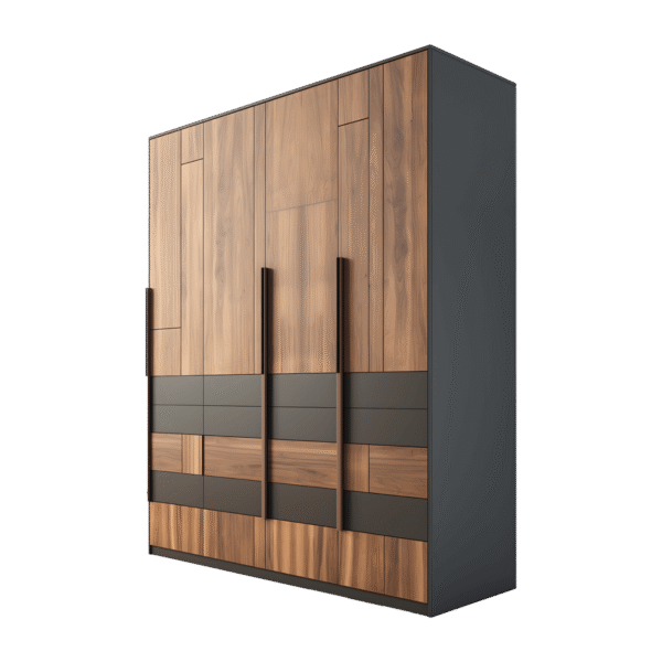 Modern Wooden Large Wardrobe